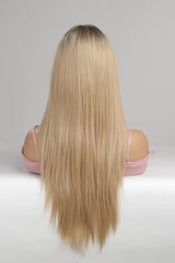 13*2‘’ Lace Front Wigs Synthetic Long Straight 24'' 150% Density COCO CRESS