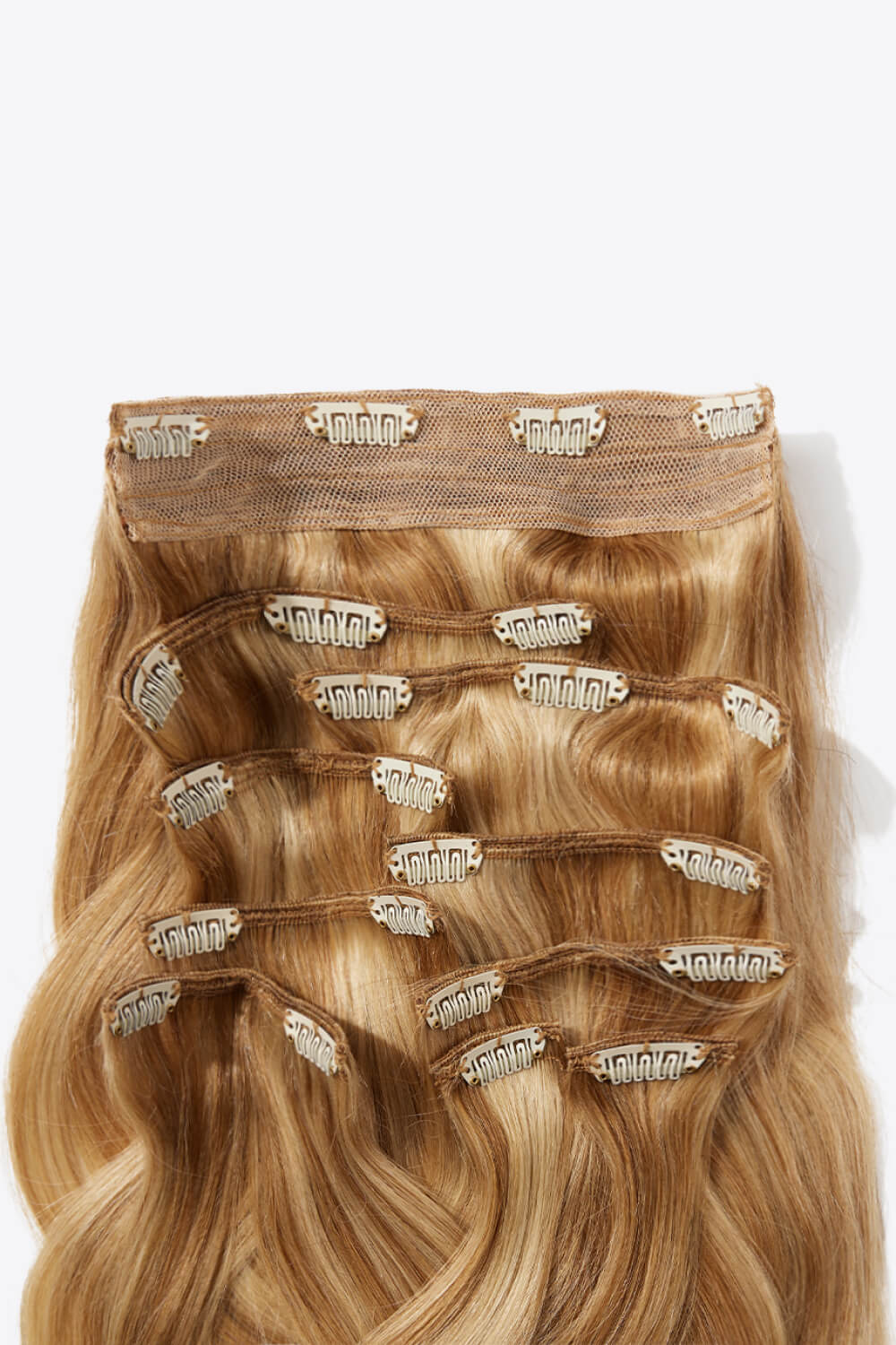 16'' 100g #10 Clip-in Hair Extensions Human Virgin Hair COCO CRESS