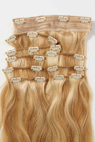 18" 200g #613 Straight Clip-in Hair Extensions Human Hair COCO CRESS