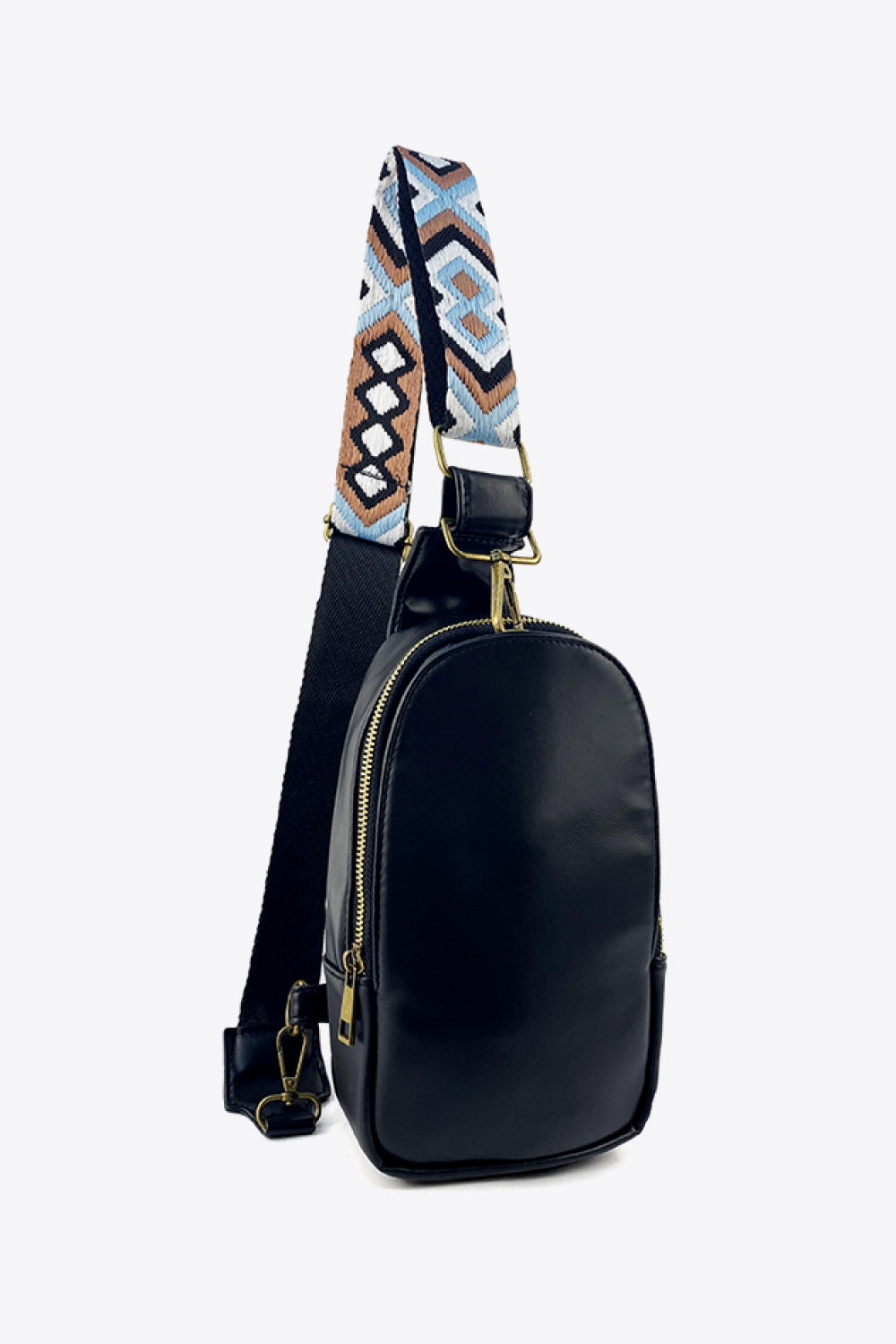 Adjustable Strap PU Leather Sling Bag COCO CRESS