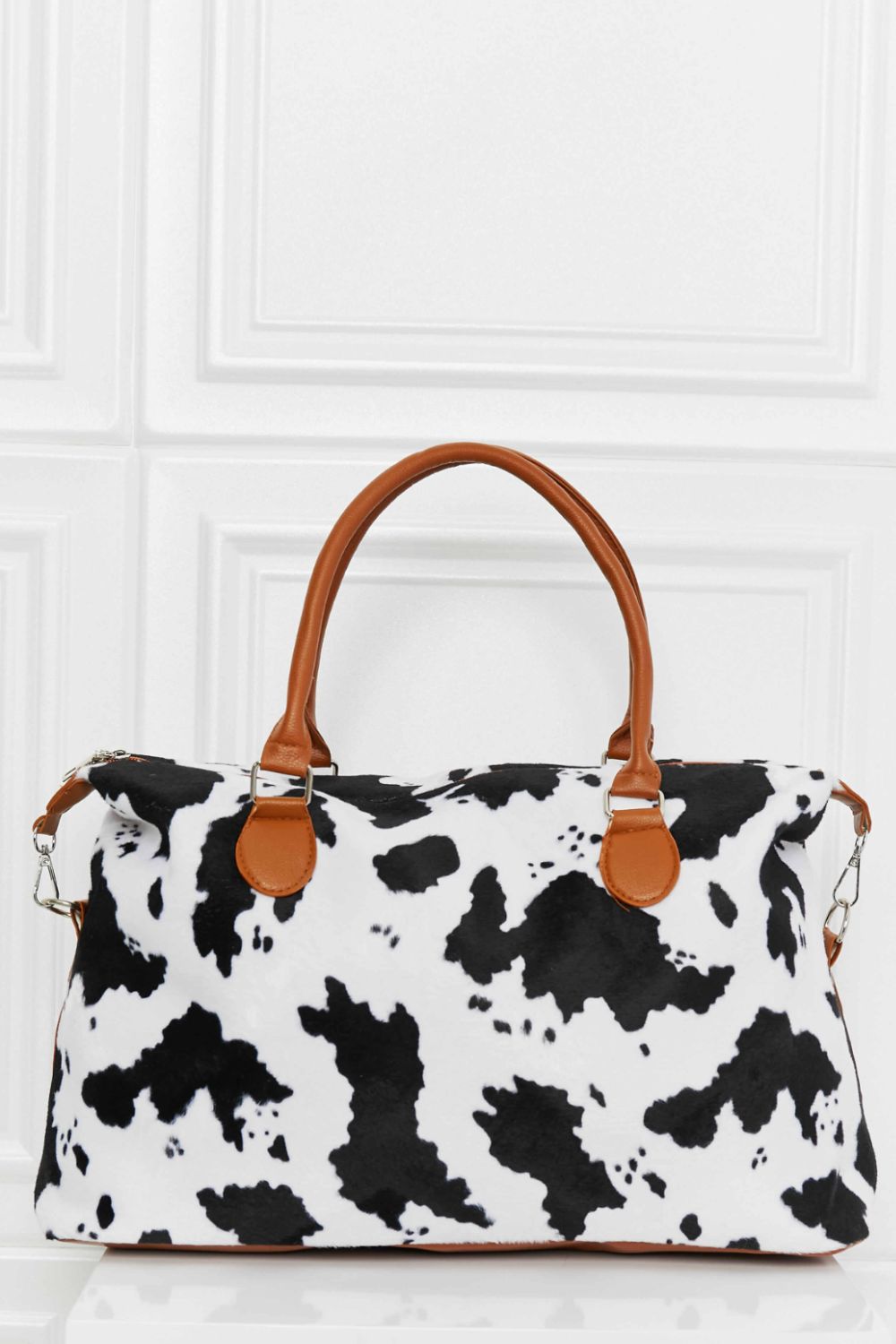 Animal Print Brushed Weekender Bag COCO CRESS