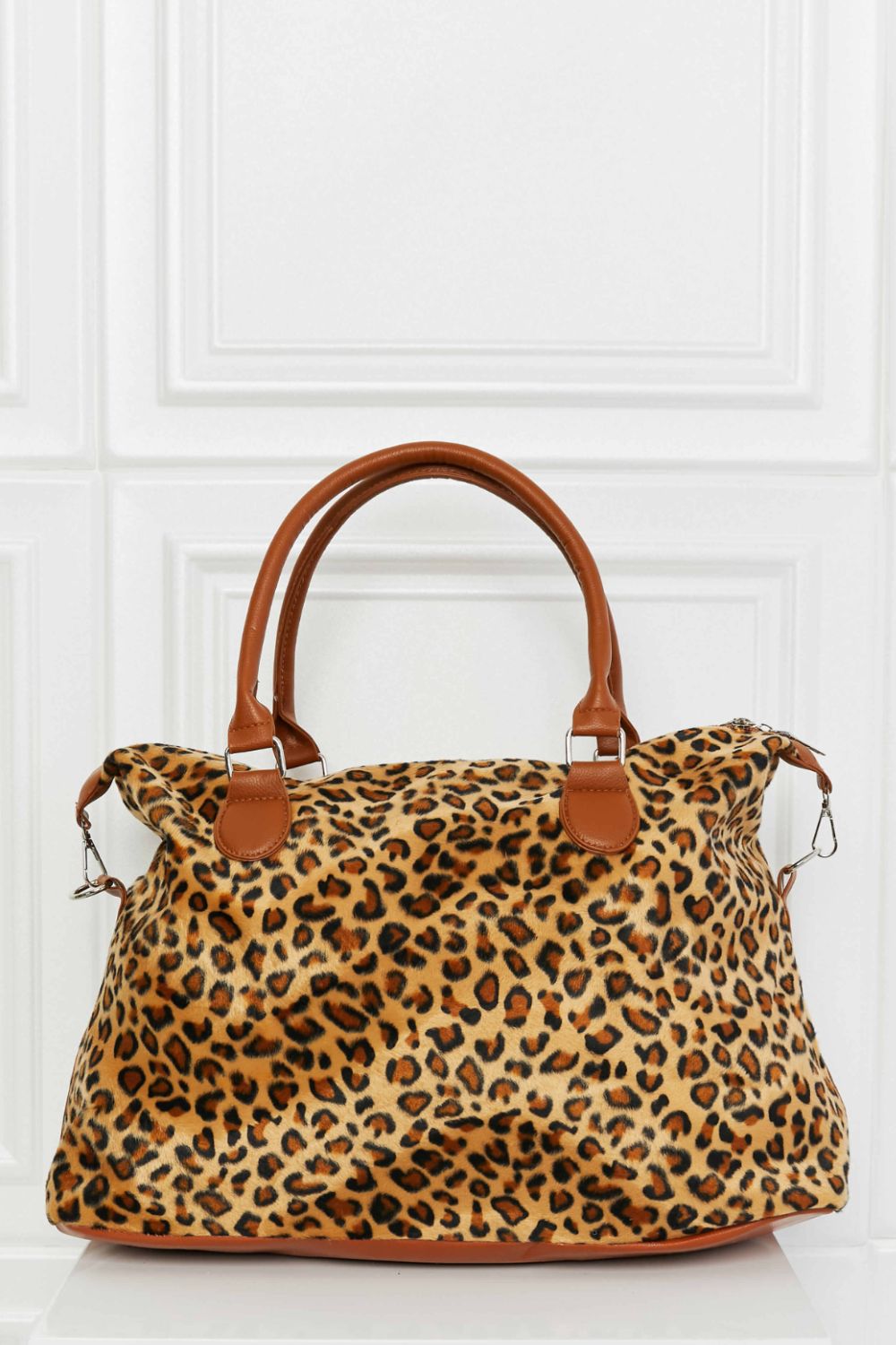 Animal Print Brushed Weekender Bag COCO CRESS