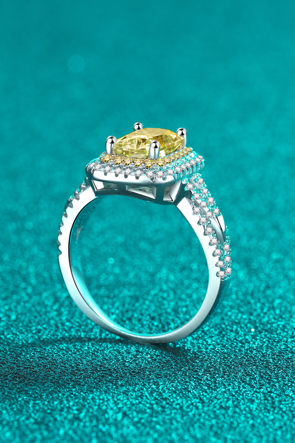 Can't Stop Your Shine 2 Carat Moissanite Ring COCO CRESS