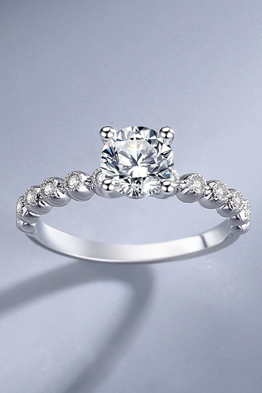 Classic 4-Prong Moissanite Ring COCO CRESS