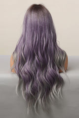 Elegant Wave Full Machine Synthetic Wigs in Purple 26'' COCO CRESS