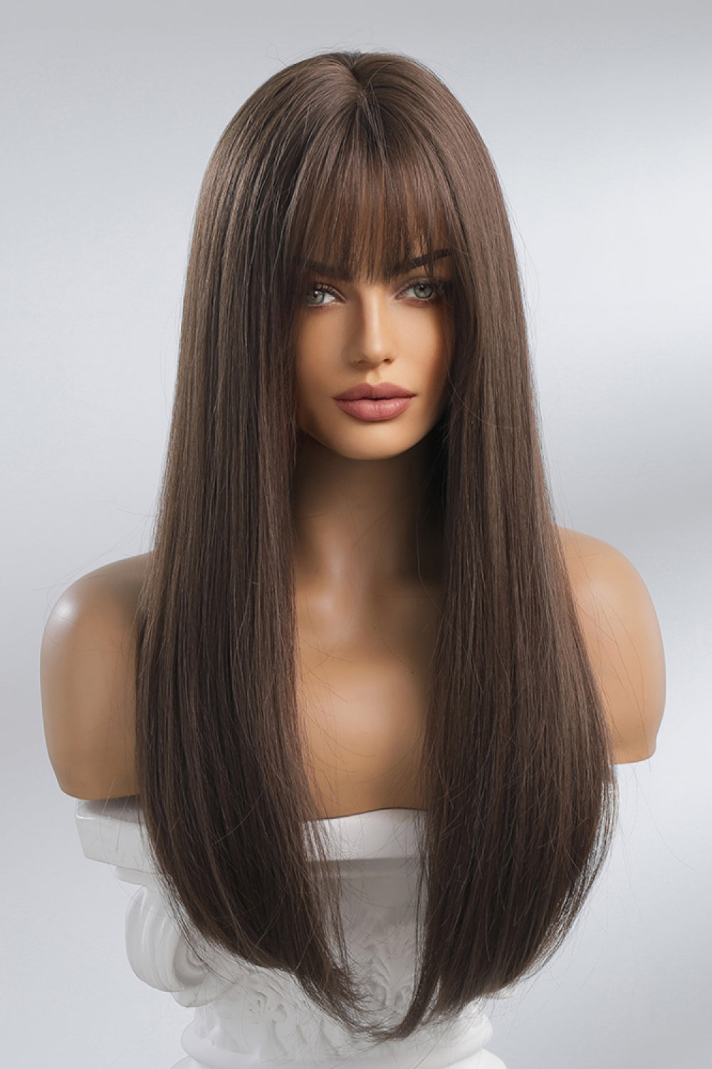 Full Machine Long Straight Synthetic Wigs 26'' COCO CRESS