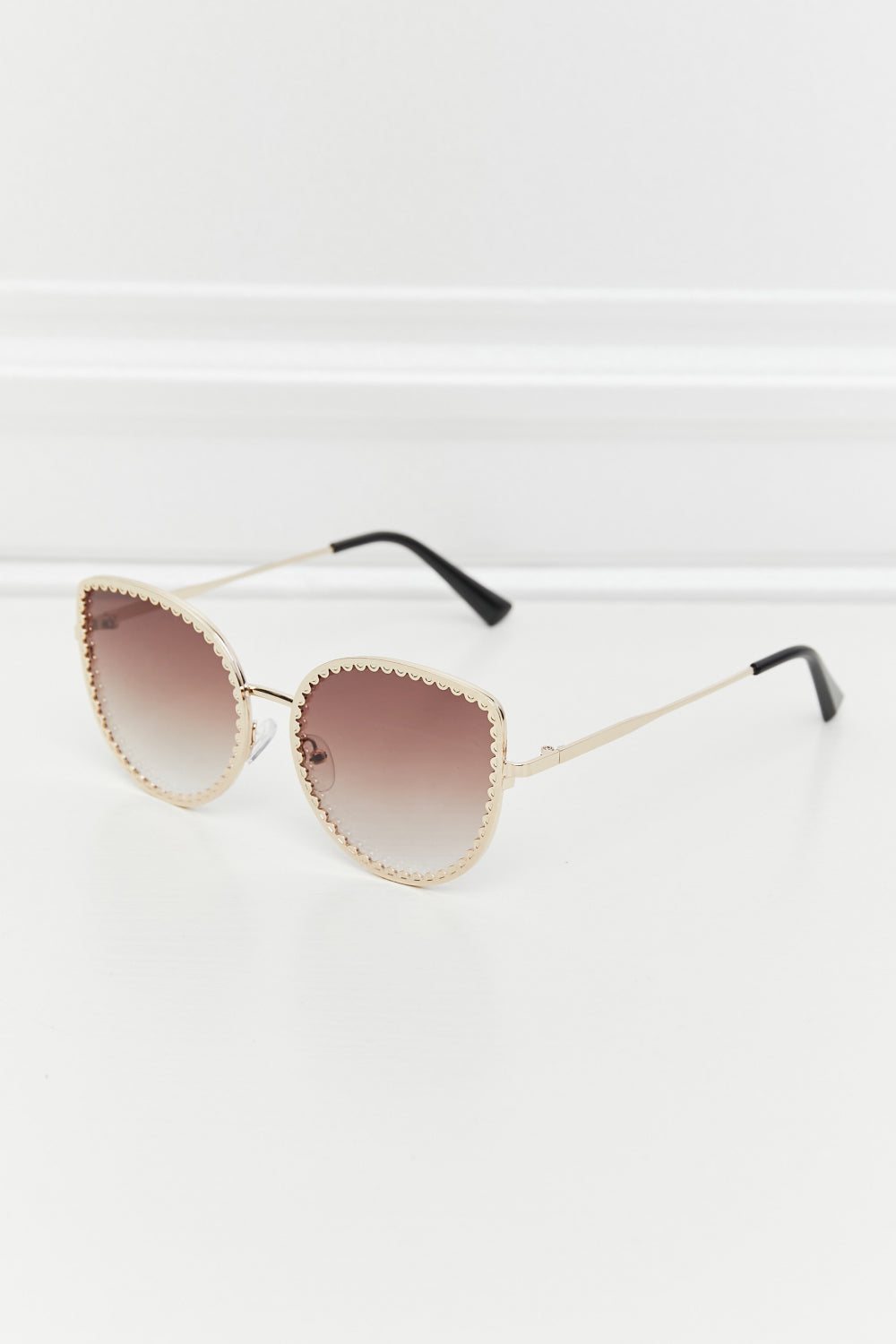 Full Rim Metal Frame Sunglasses COCO CRESS