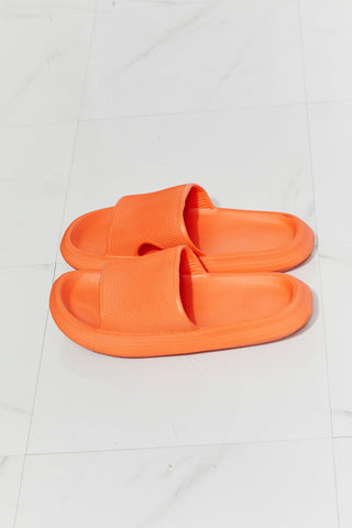 MMShoes Arms Around Me Open Toe Slide in Orange COCO CRESS