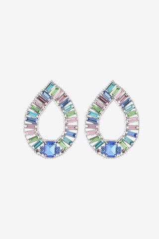 Multicolored Glass Stone Earrings COCO CRESS