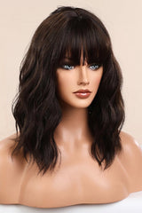 Natural Looking Synthetic Full Machine Bobo Wigs 12'' COCO CRESS