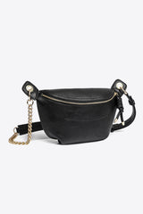 PU Leather Chain Strap Crossbody Bag COCO CRESS