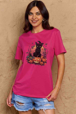Simply Love Full Size Halloween Theme Graphic T-Shirt