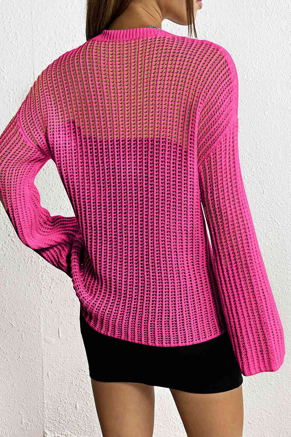 Star Rib-Knit Sweater